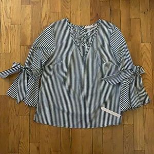 Gingham style blouse